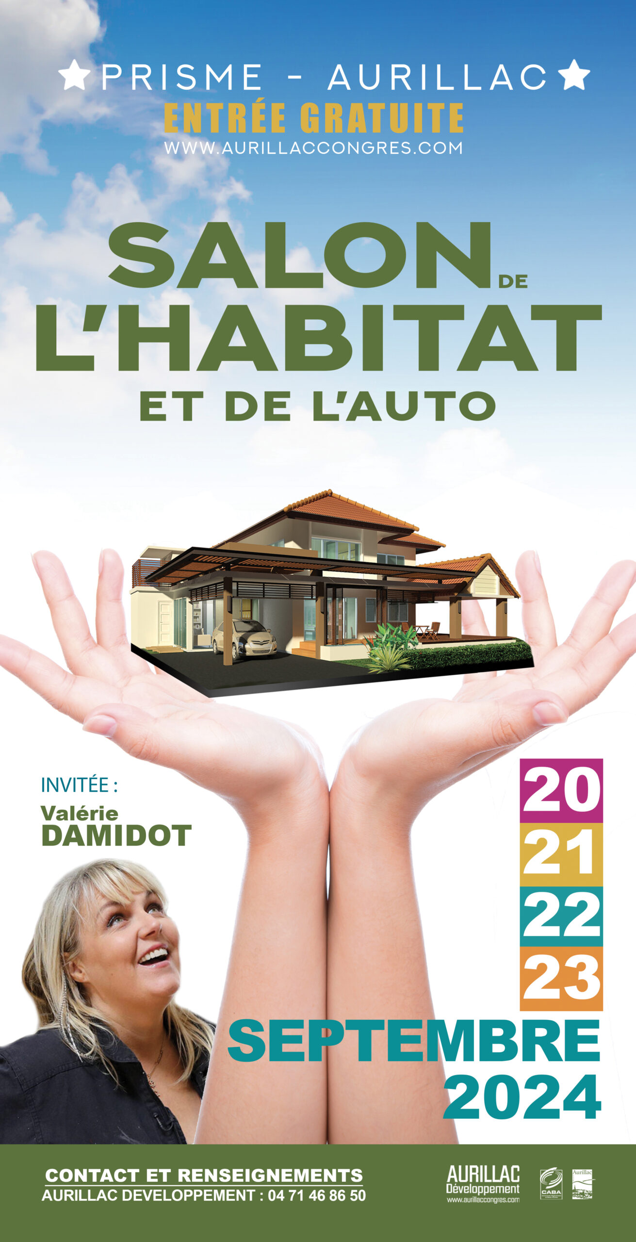 salon habitat invité valérie damidot